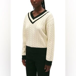 NWOT Claudie pierlot cable sweater